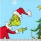 Licensed How the Grinch Stole Christmas 36" Advent Panel Cotton Fabric